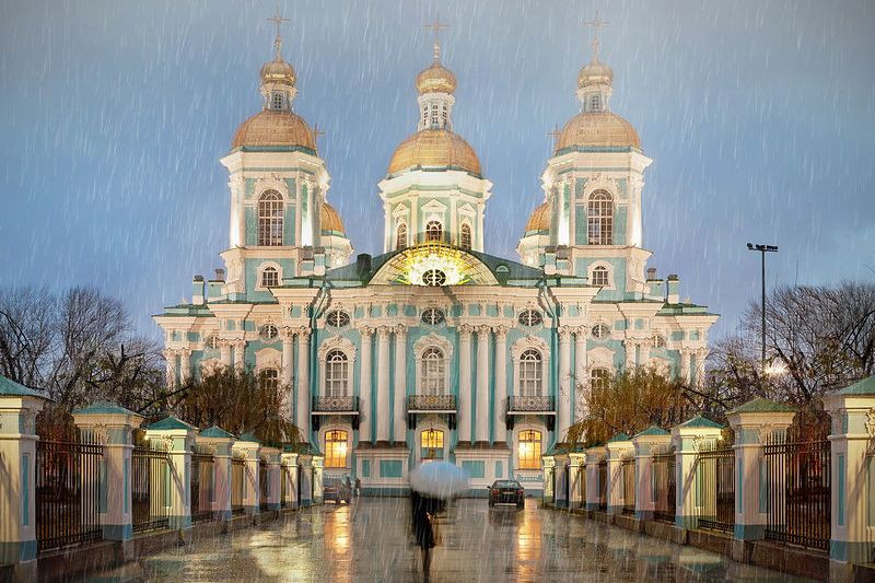 Choáng ngợp với kiến trúc lộng lẫy của nhà thờ Hải quân Nga